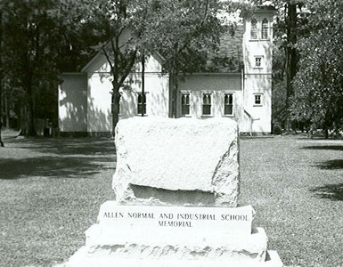 Allen Normal and Industrial School's Memorial Landmark, 1122 Lester Street